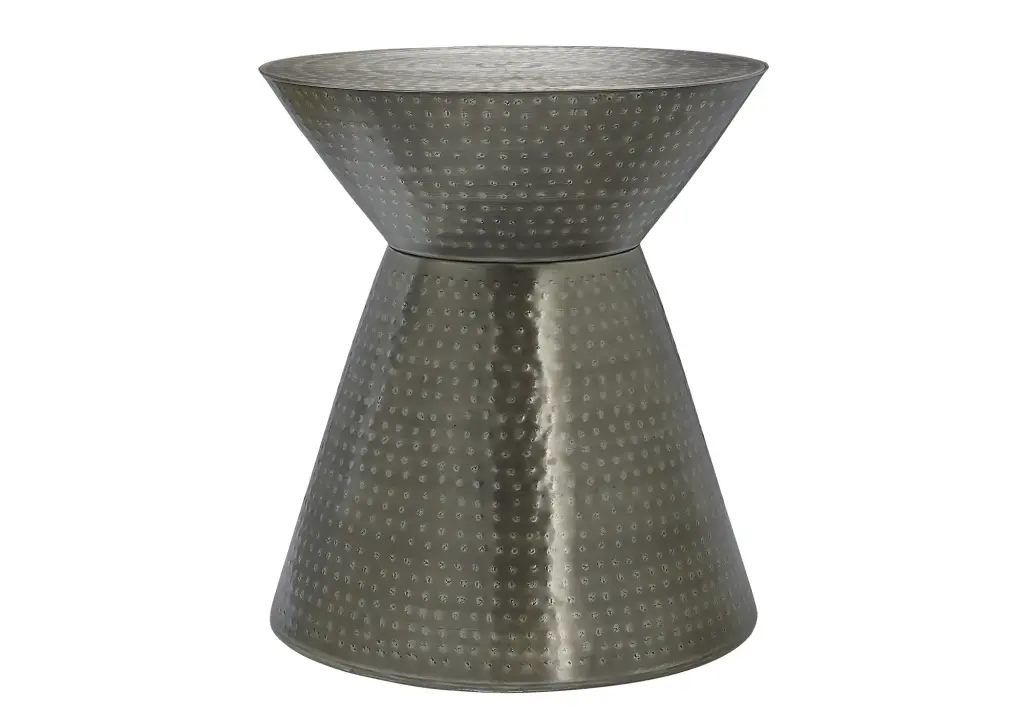 Drum Accent Table Side End Nightstand Living Room Bedroom Lamp Table 8th street living