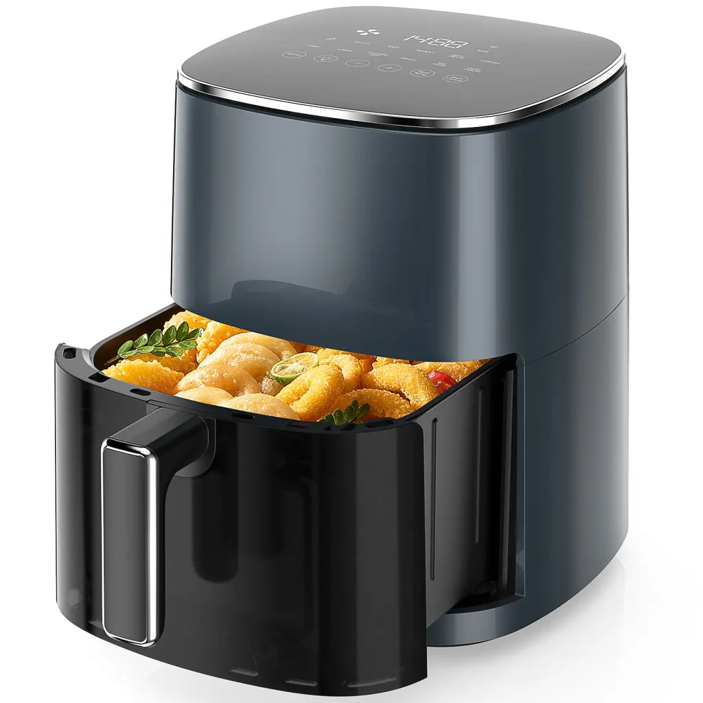 Air Fryer 6 Quart Capacity Window Square Air Fryer 12 1 w2201