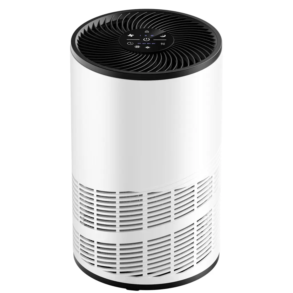 Travel Friendly Air Purifier Air Quality Monitor Home Bedroom w2201