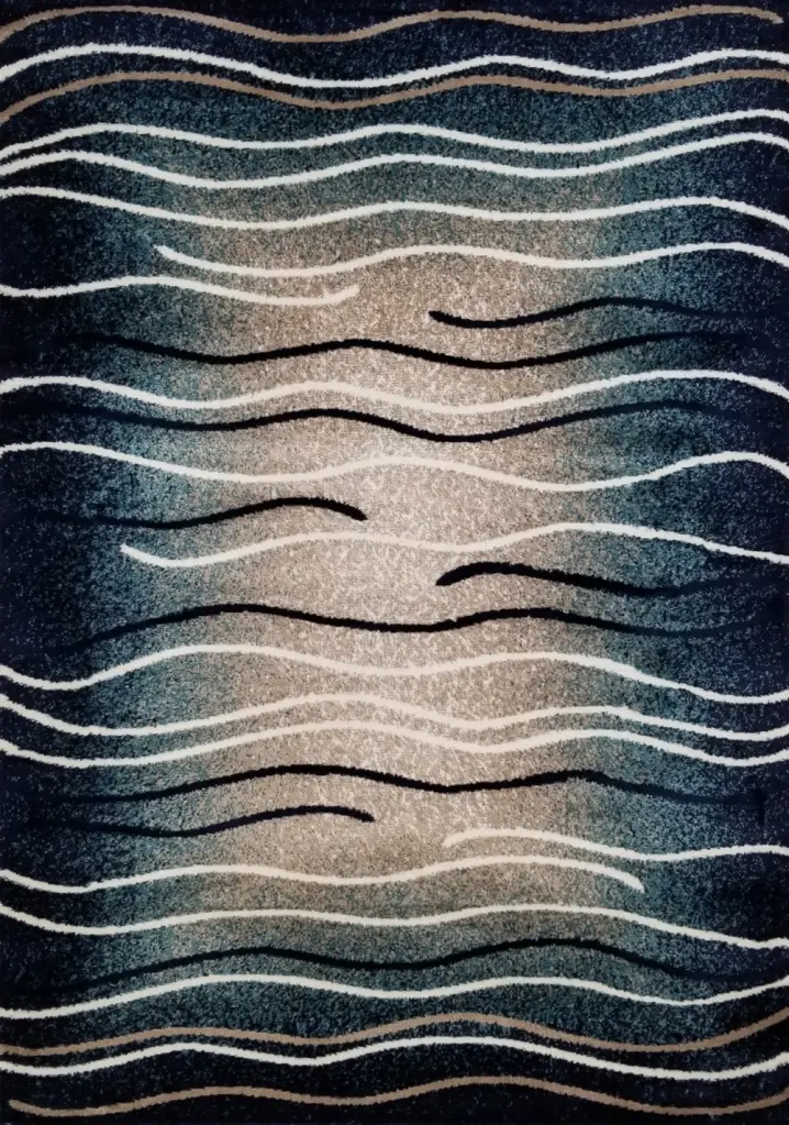 7x10 Jersey Area Rug 3001 Blue Living Room and Home Decor furnia
