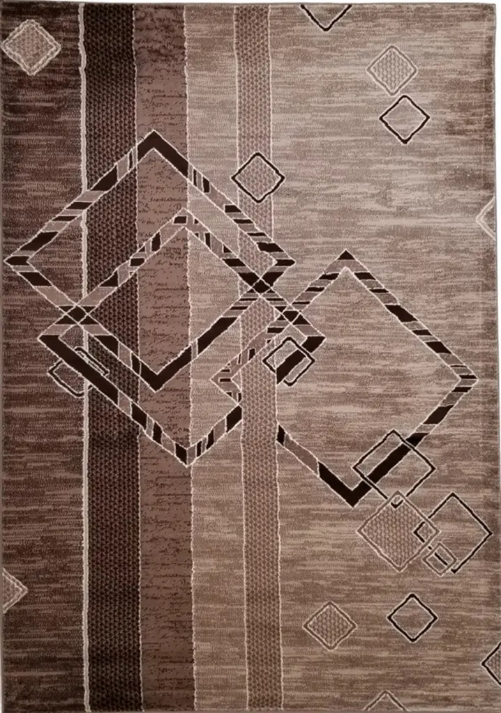Jersey 5X7 Area Rugs Brown Living Room Carpets furnia