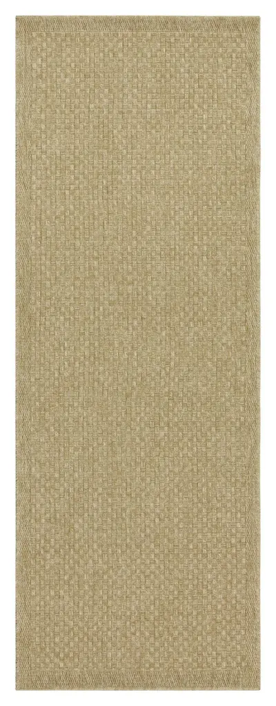 Earth GC NTL1004 Jute 2 Ft. 7 . X 7 Ft. 3 . Indoor Outdoor Area Rug Natural Fiber icona home decor