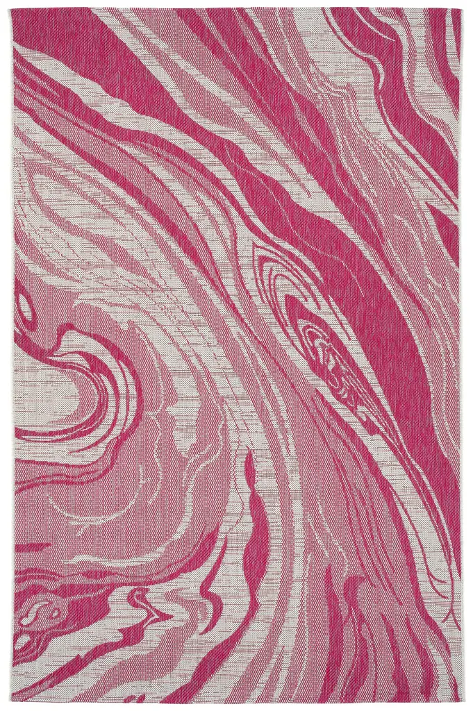 Modern Abstract Textured Cut Pile 5'3" X 7'6" Rectangle Area Rug kaleen