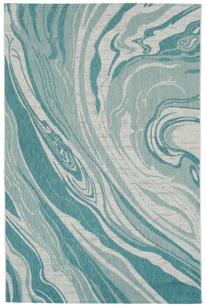 Modern Abstract Textured Cut Pile Rectangle Area Rug 5'3 X 7'6 Tea Color kaleen