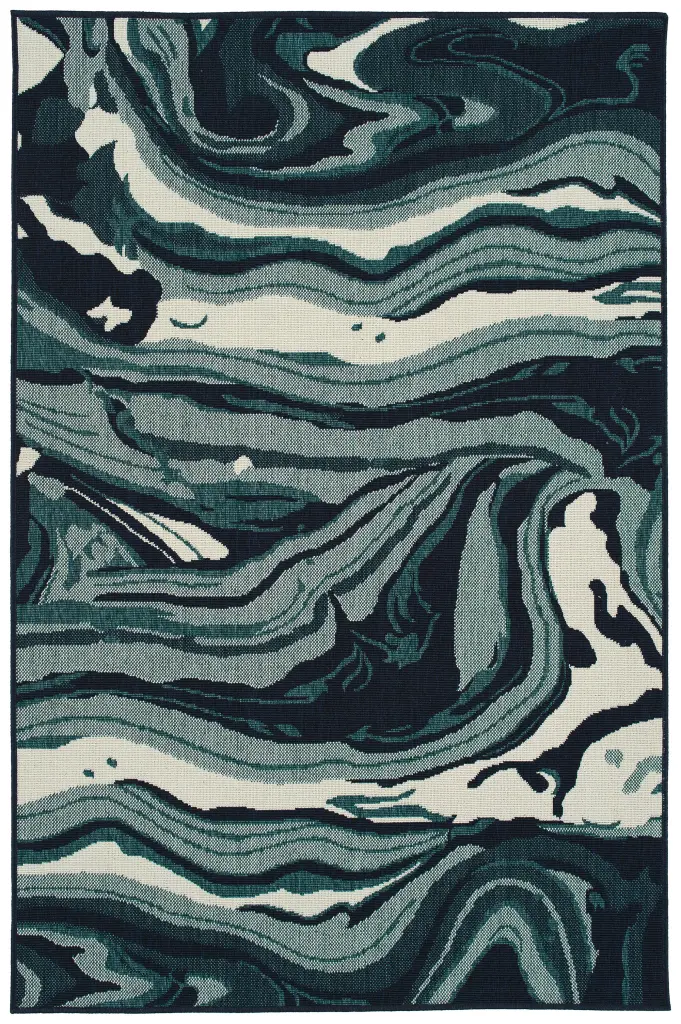Modern Abstract Textured Cut Pile 5'3 X 7'6 Rectangle Area Rug Tea Color Living Room Rug kaleen