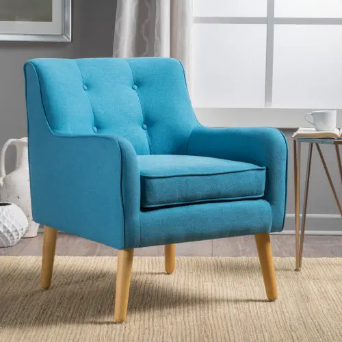 Arm Chair Teal Material nh-purenest--canada-