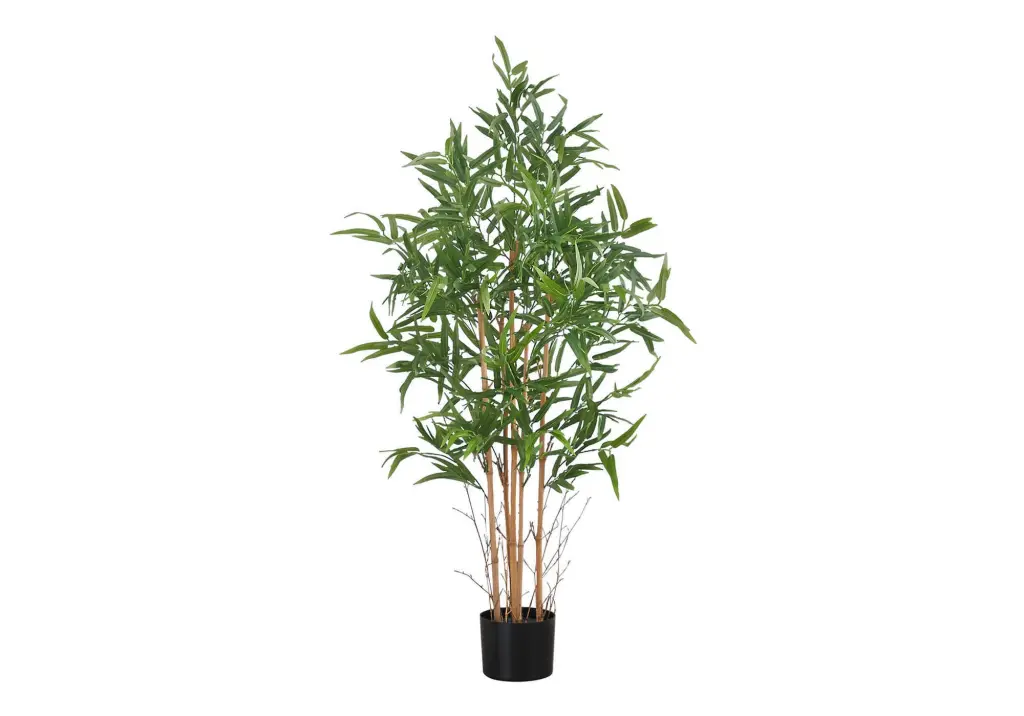 50 Inch Tall Artificial Bamboo Tree Indoor Faux Floor Plant Home Decor 8th street living