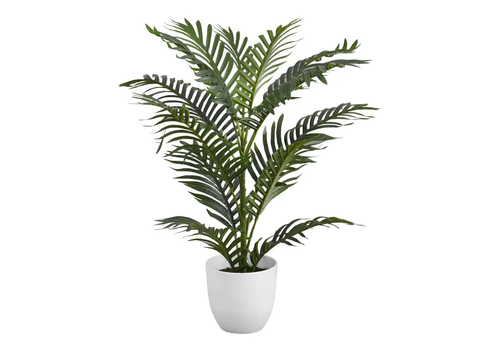 28 Inch Tall Artificial Palm Tree Indoor Faux Fake Floor Plant 8th street living