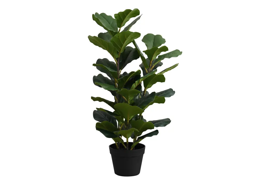32 Inch Tall Fiddle Leaf Fig Artificial Plant Faux Fake Floor Greenery 8th street living