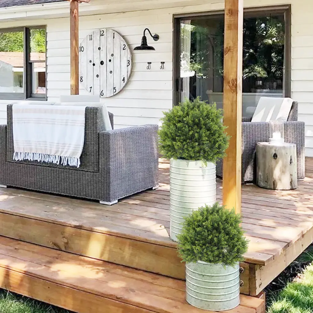 Limited Edition Anti UV Artificial Topiary Cedar Cypress Plant Tree Outdoor Decor ilan