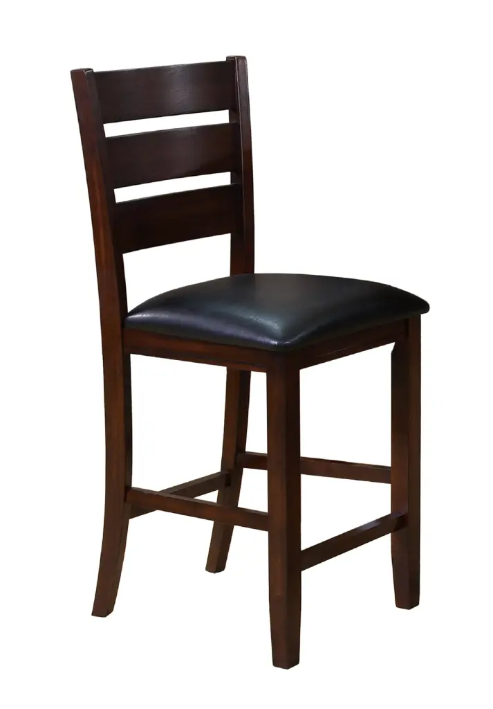 Contemporary Style Dark Brown Finish Counter Height Dining Chair Bar Stool kanepe
