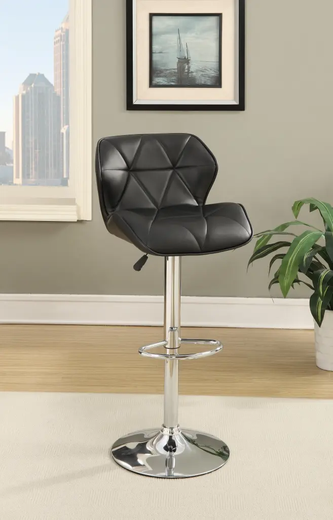 Modern Kitchen Island Stools Black Faux Hide Stool Counter Height Bar Stools kanepe