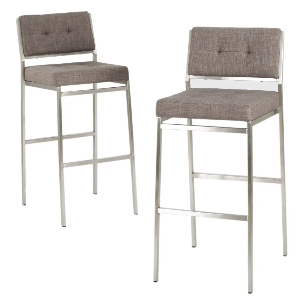 Barstool Light Grey Material nh-purenest