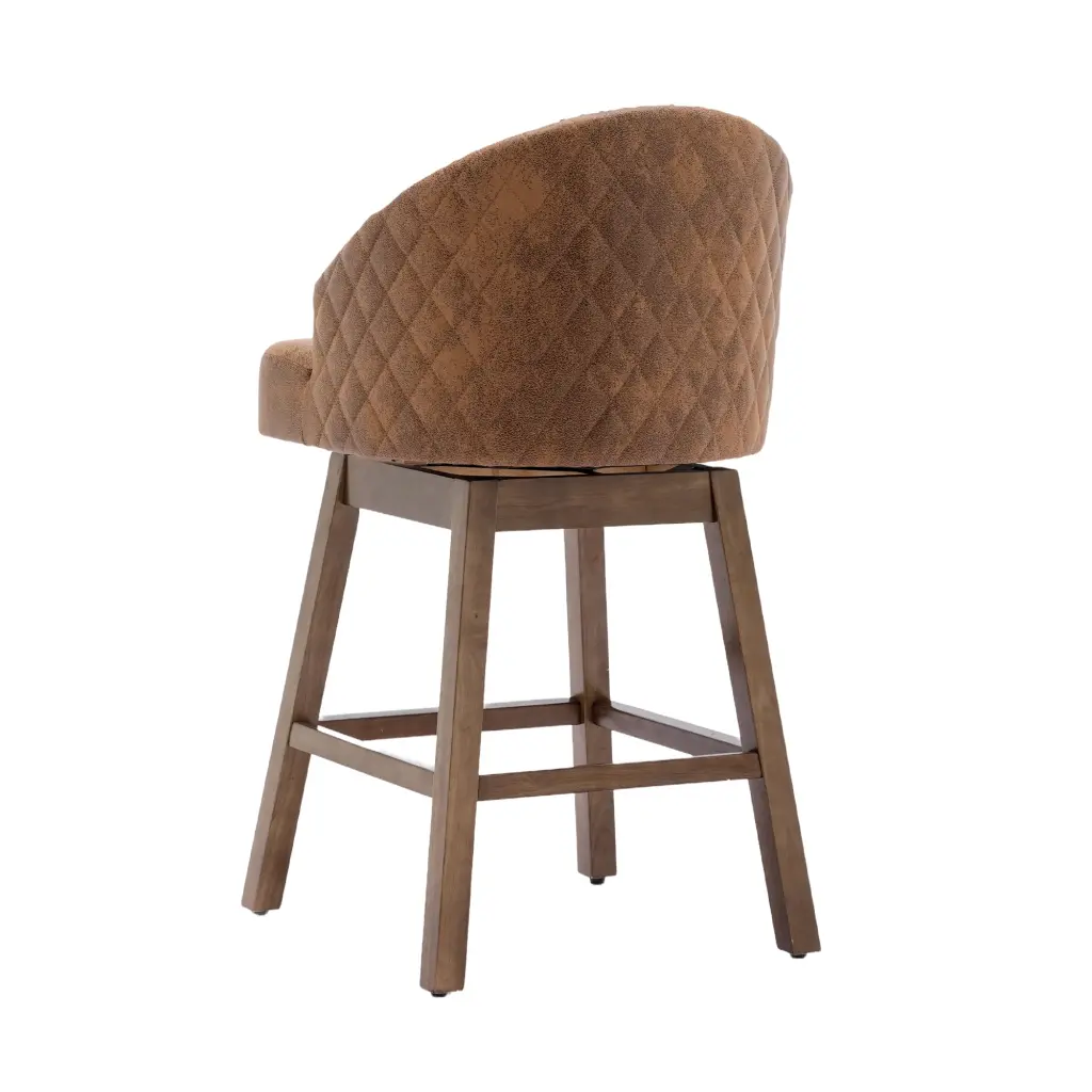 Coolmore Bar Stools Set 2 Counter Height Chairs Footrest Kitchen Island w1539 coolmore
