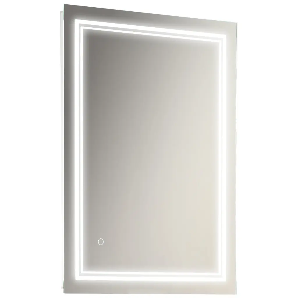 Kleankin 32 X 24 Inch LED Bathroom Mirror Lighted Vanity Mirror aosom business