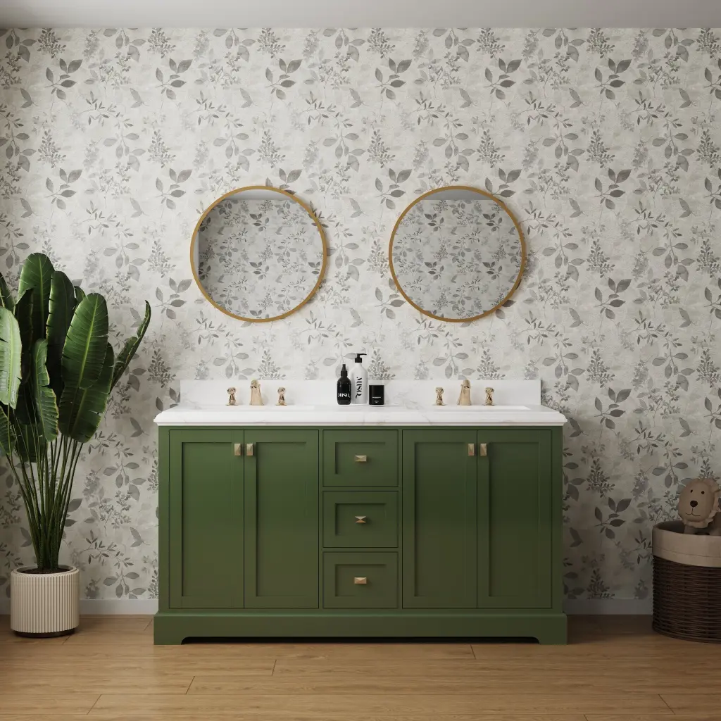 Vanity Sink Bundle Featuring Stone Countertop Bathroom Sink Cabinet Modern Bathroom Set bathin