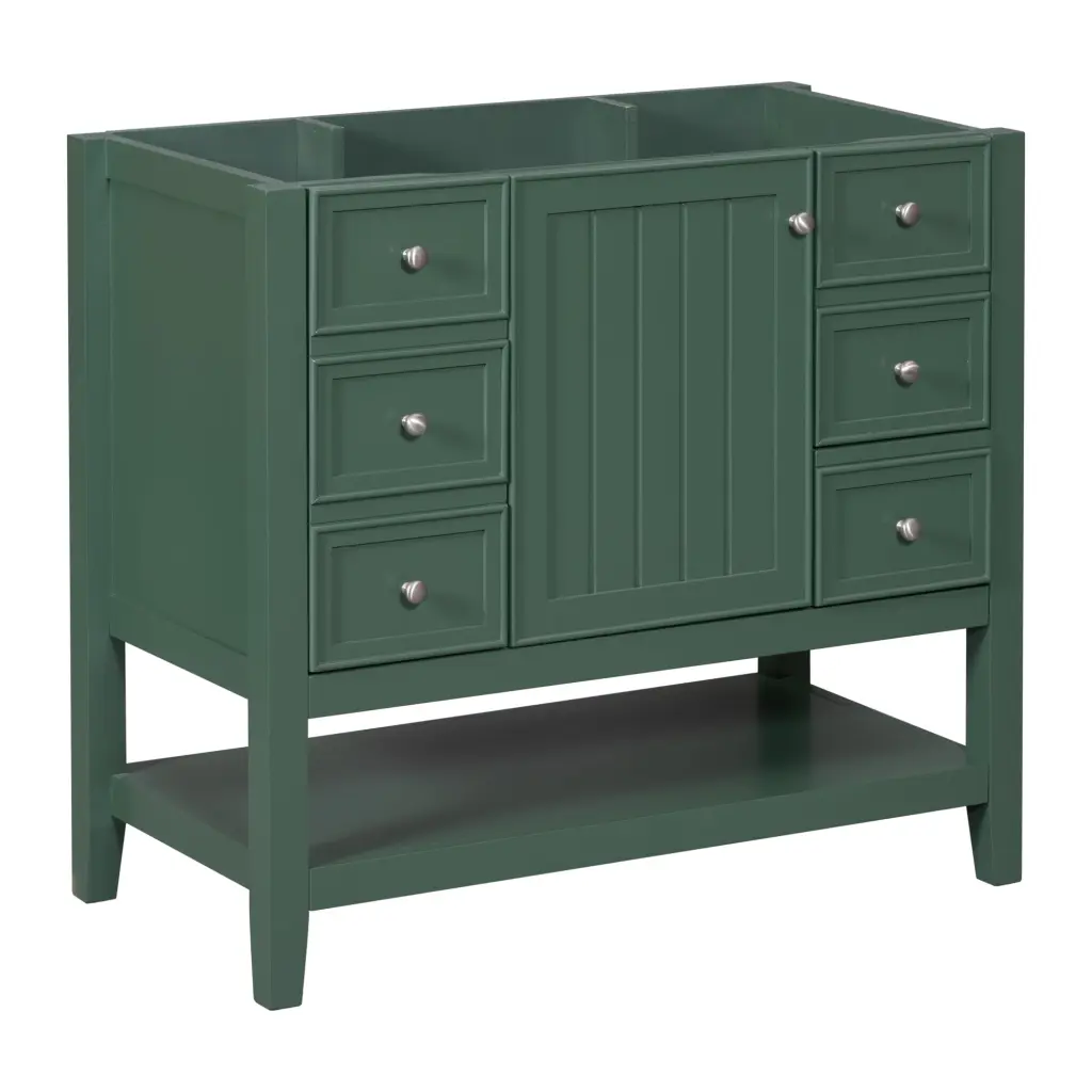 36 Inch Bathroom Vanity Without Sink Cabinet Base Only Single Cabinet by