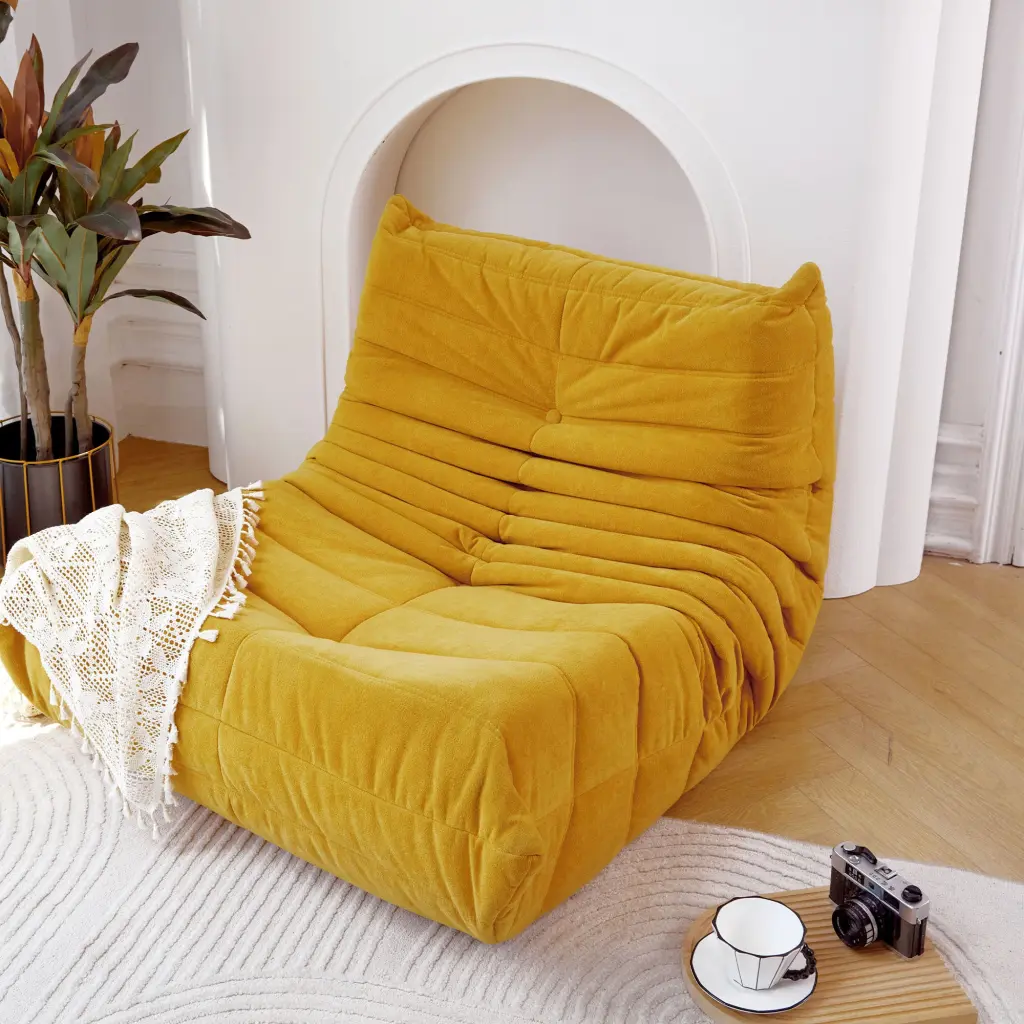 Fireside Bean Bag Chair Adults Memory Foam Floor Sofa Lounger w2733