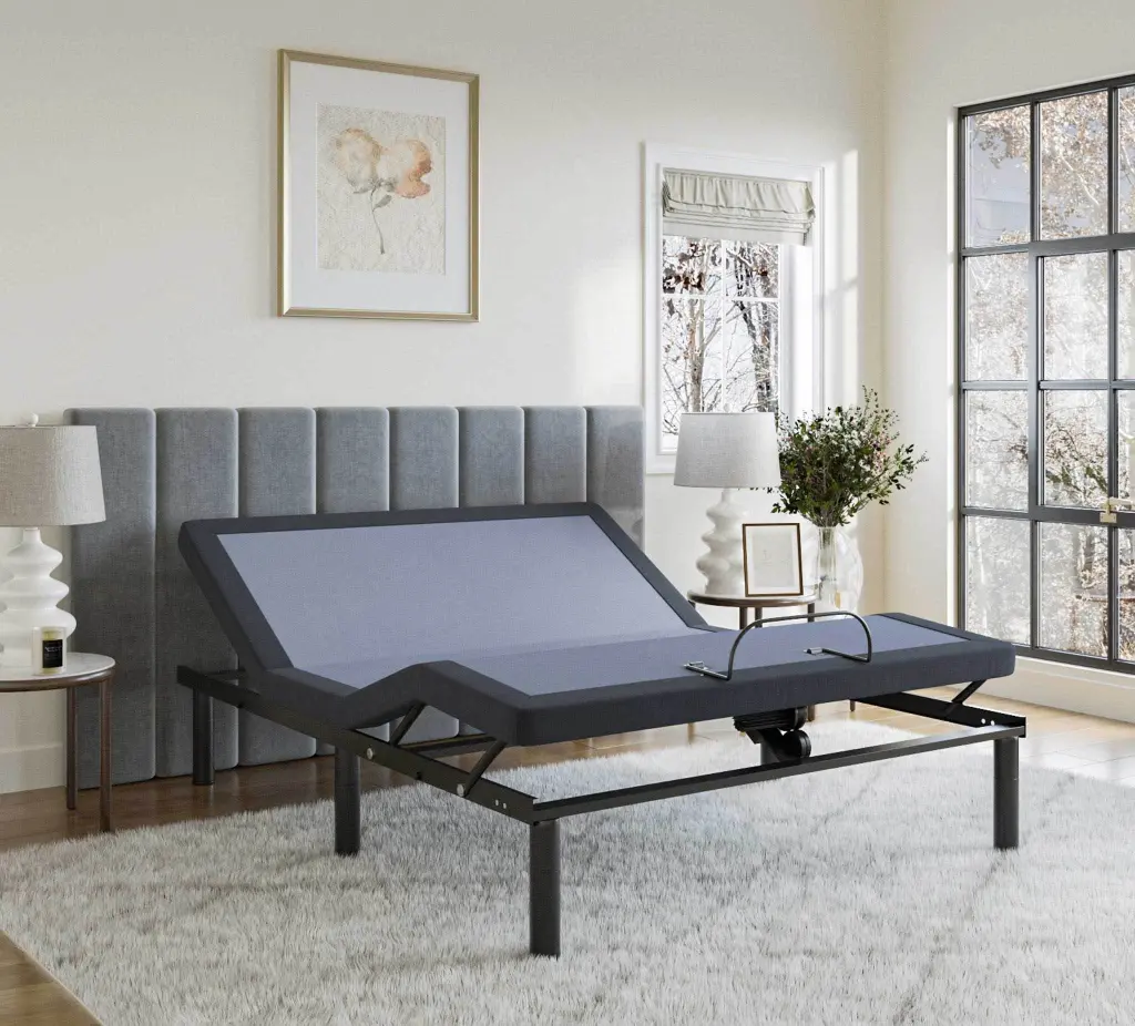 BT2500 Queen Customizable Bed Base Full Range Position Adjustment bedtech