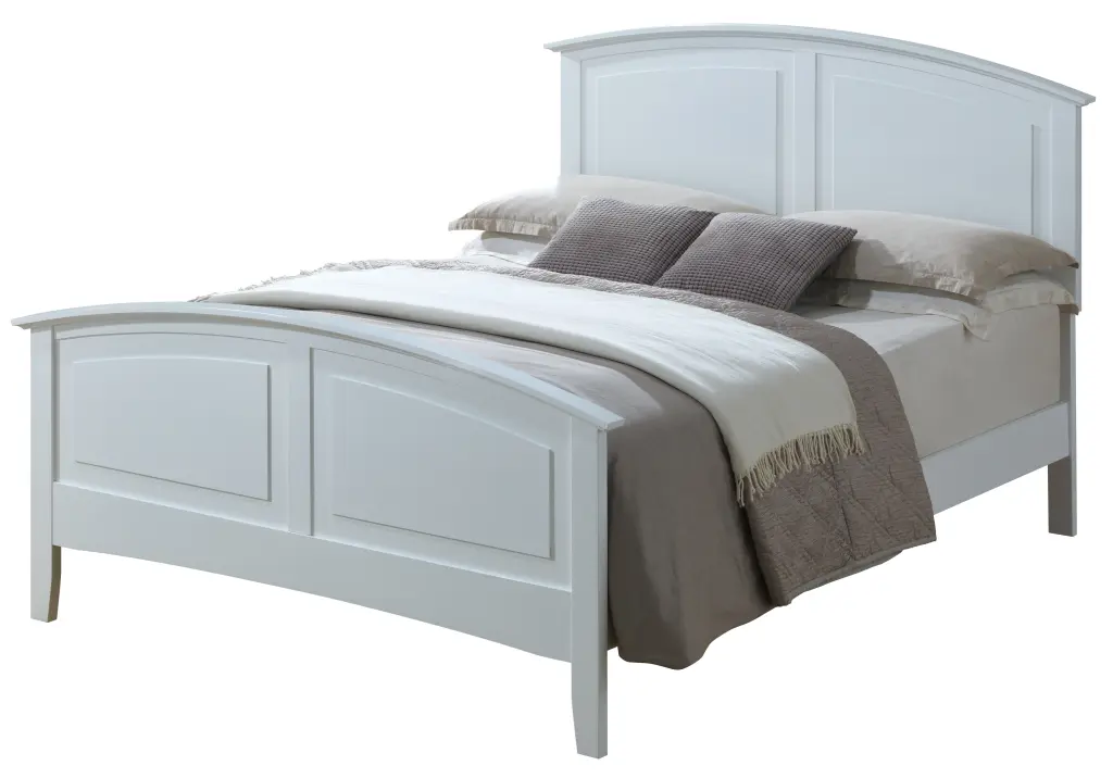 Hammond G5490A KB King Bed White Particle Board glory furniture