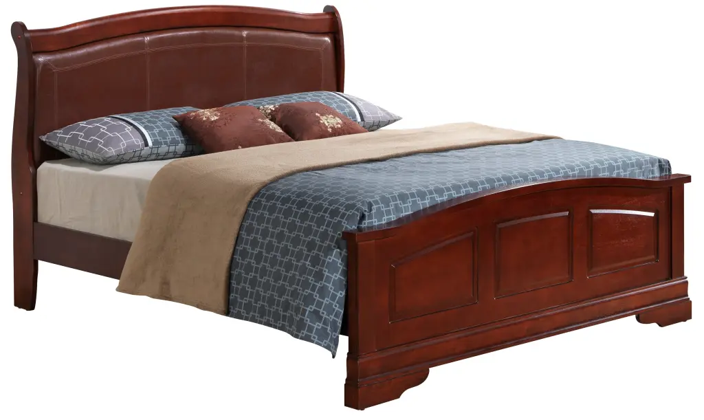 Louis Phillipe G3100C Fb2 Full Bed Cherry Particle Board glory furniture