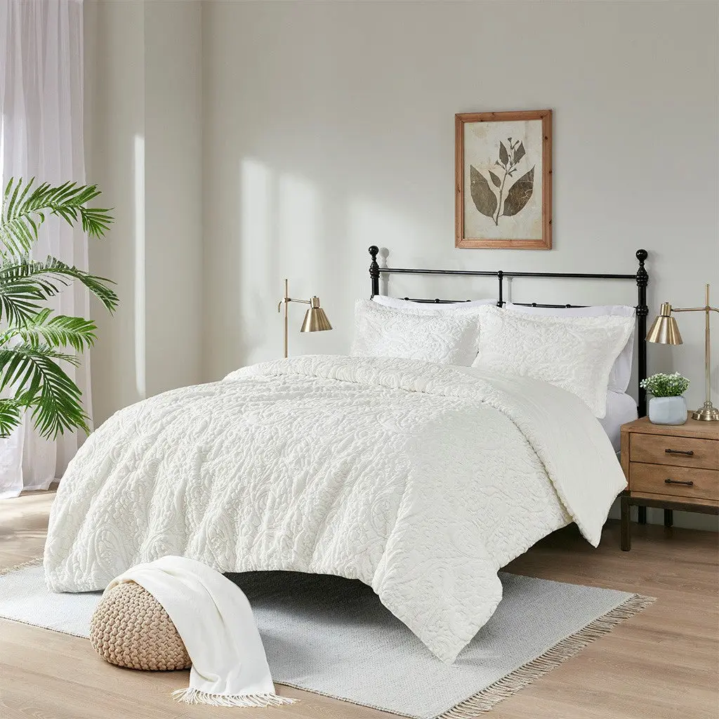 Ultra Plush Queen Size Mini Set Easeer Ivory Material jla
