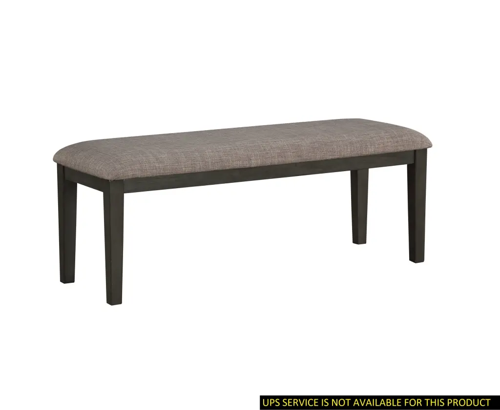 Transitional Gray Timber Framed Upholstered Bench Stylish Entryway Furniture kanepe