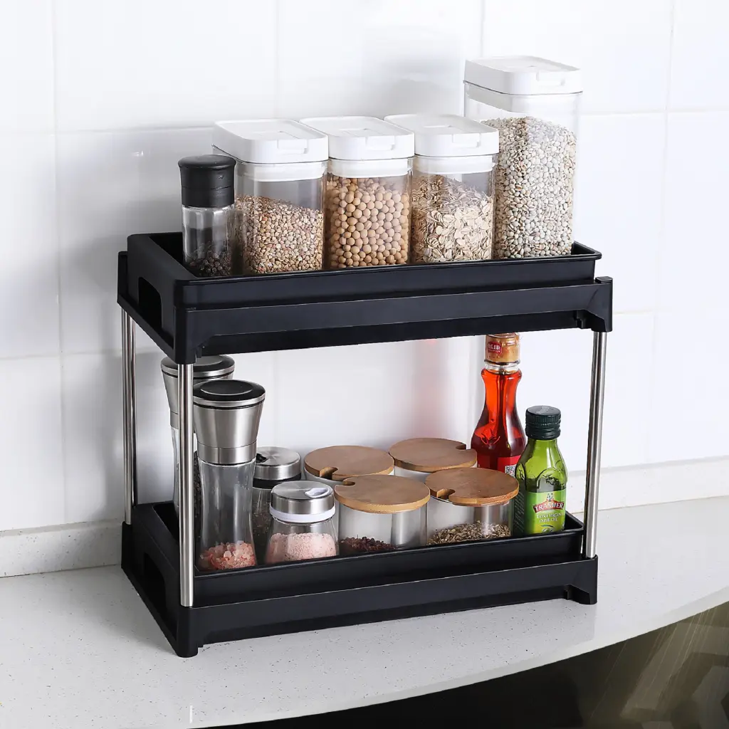 Organizers And Storage Cabinet Pull Out Drawers Kitchen Bathroom w2071