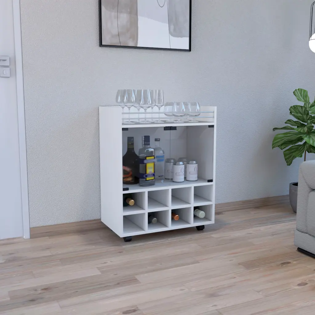 32 Inch White Bar Coffee Shopping Basket Kitchen Living Room Storage Cabinet rta mubles colombia