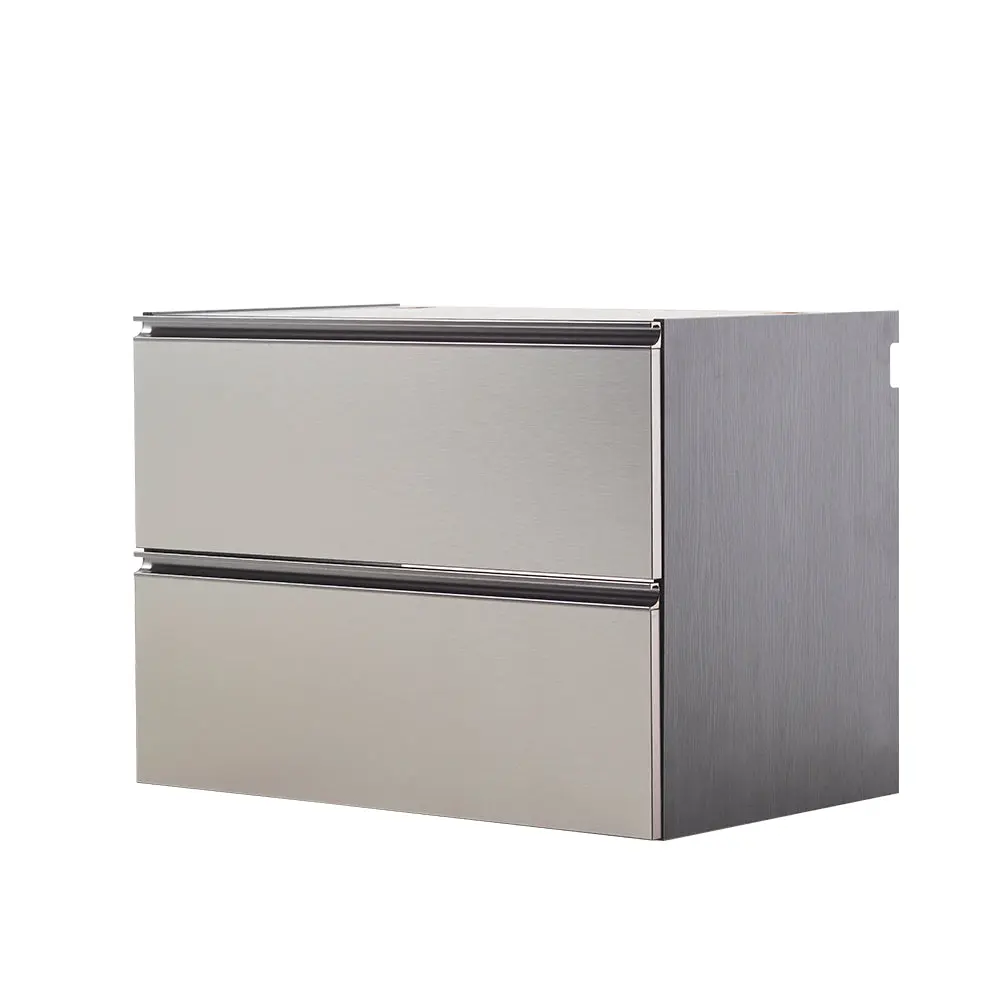 Nova Series Timber Base Drawer Wall Mounted Garage Cabinet Metallic Gray klair living