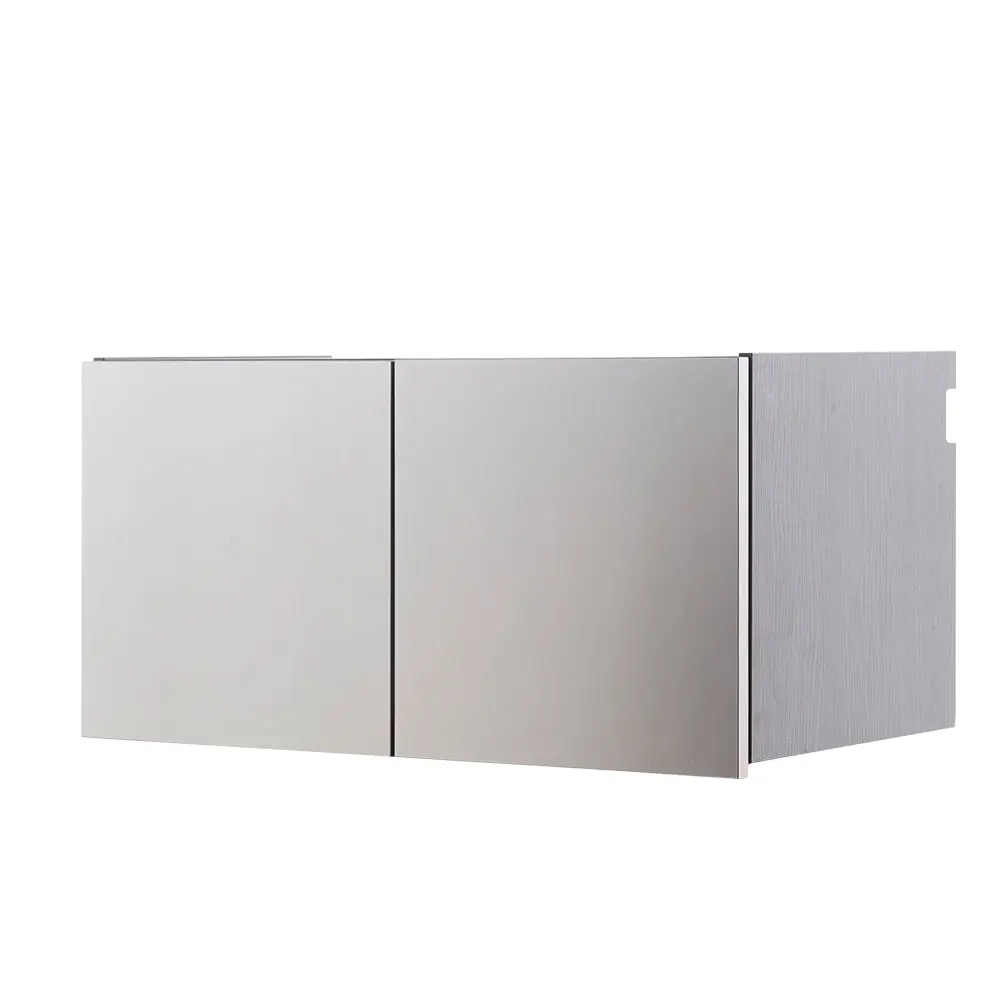 Nova Series Timber Wall Mounted Garage Cabinet Metallic Gray Dark Gray klair living