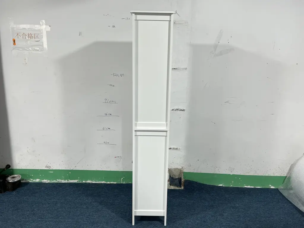 66.92 Inch Tall Bathroom Storage Cabinet Customizable Shelves 1 Door Floor Cabinet moonriver
