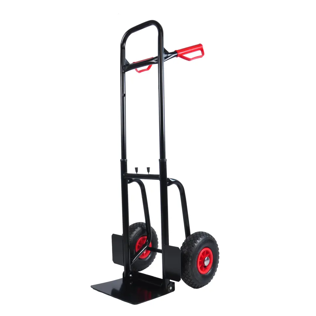 Heavy Duty Manual Truck Double Handles 330 Lb Alloy Metal Trolley qdxfl
