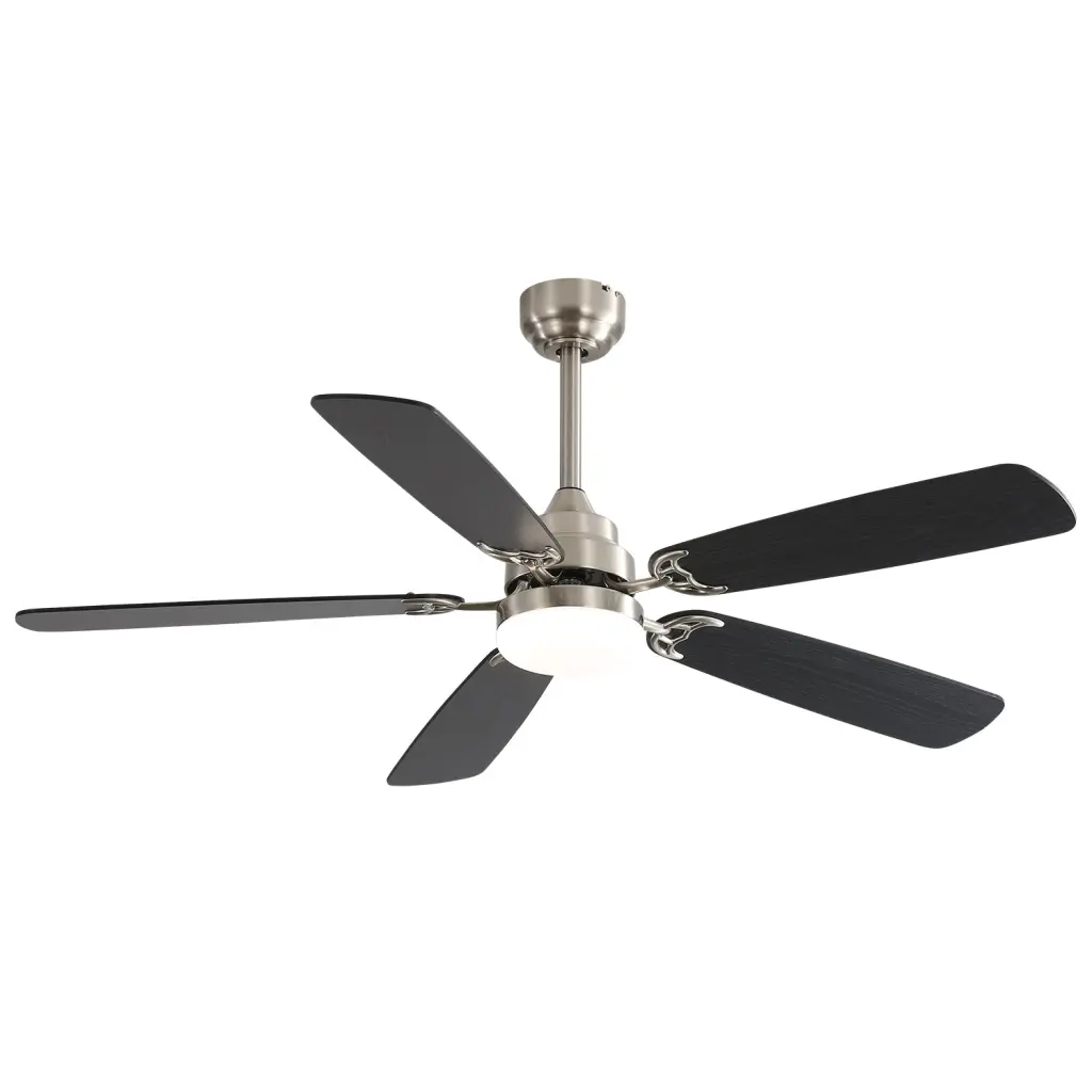 Modern 52 Inch LED Ceiling Fan Remote 6 Speed