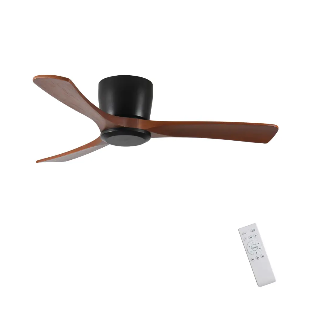 42 Inch Ceiling Fan No Light Remote Control Low Profile Flush Mount hc ceiling fan with light