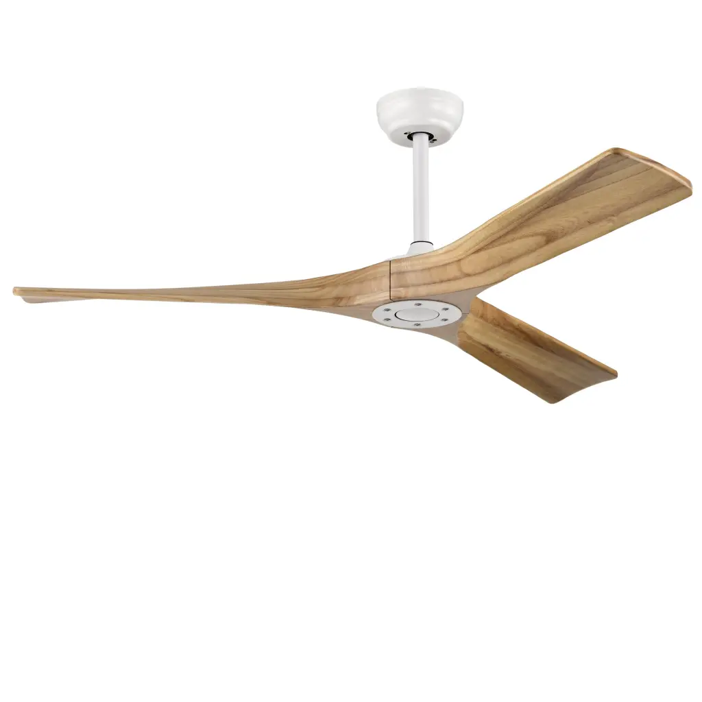 52 Inch Ceiling Fan Remote Control No Lights Modern Reversible DC Motor hengermei