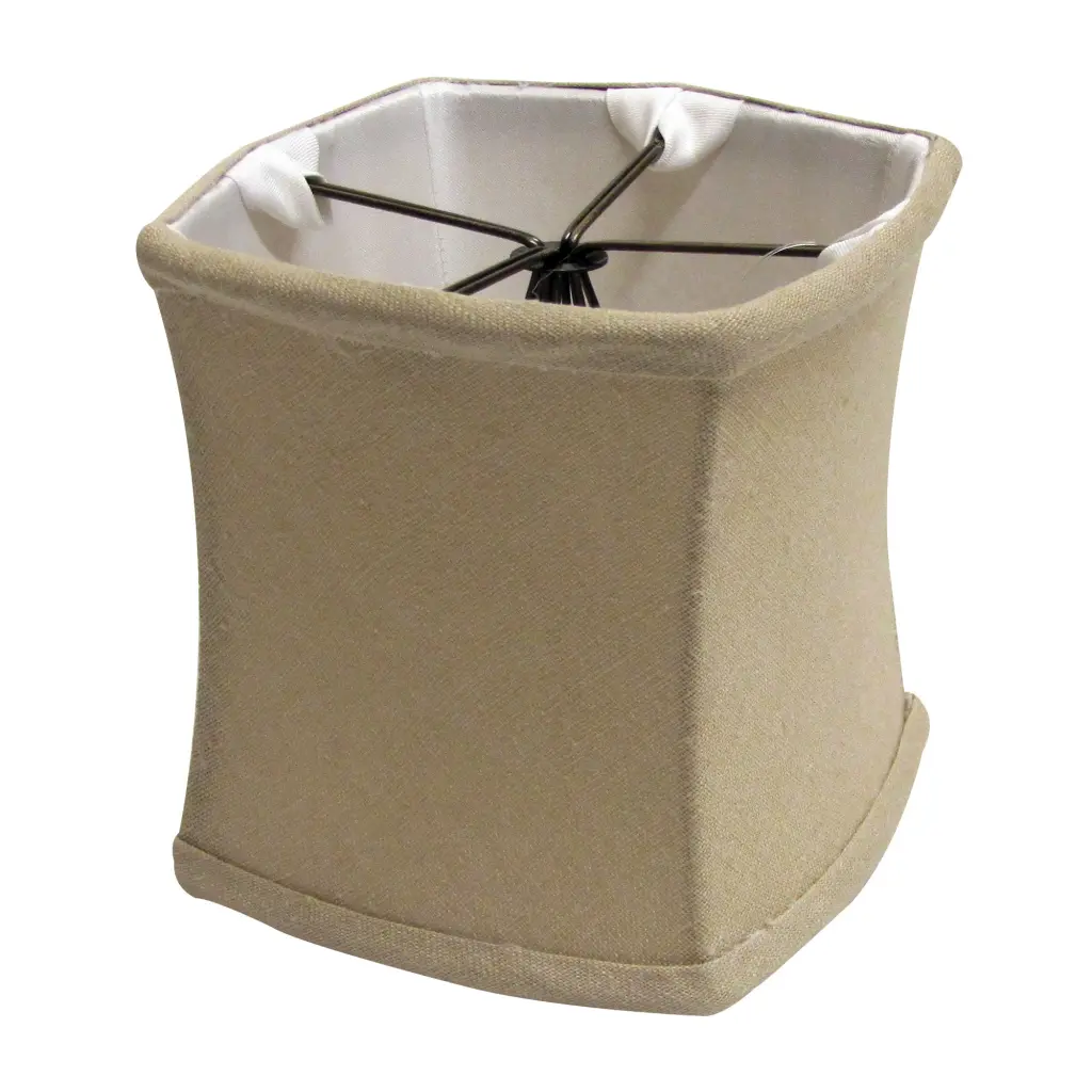 Soft Box Chandelier Lampshade Double Flame Clip Dune Set 6 alabama lamp shades