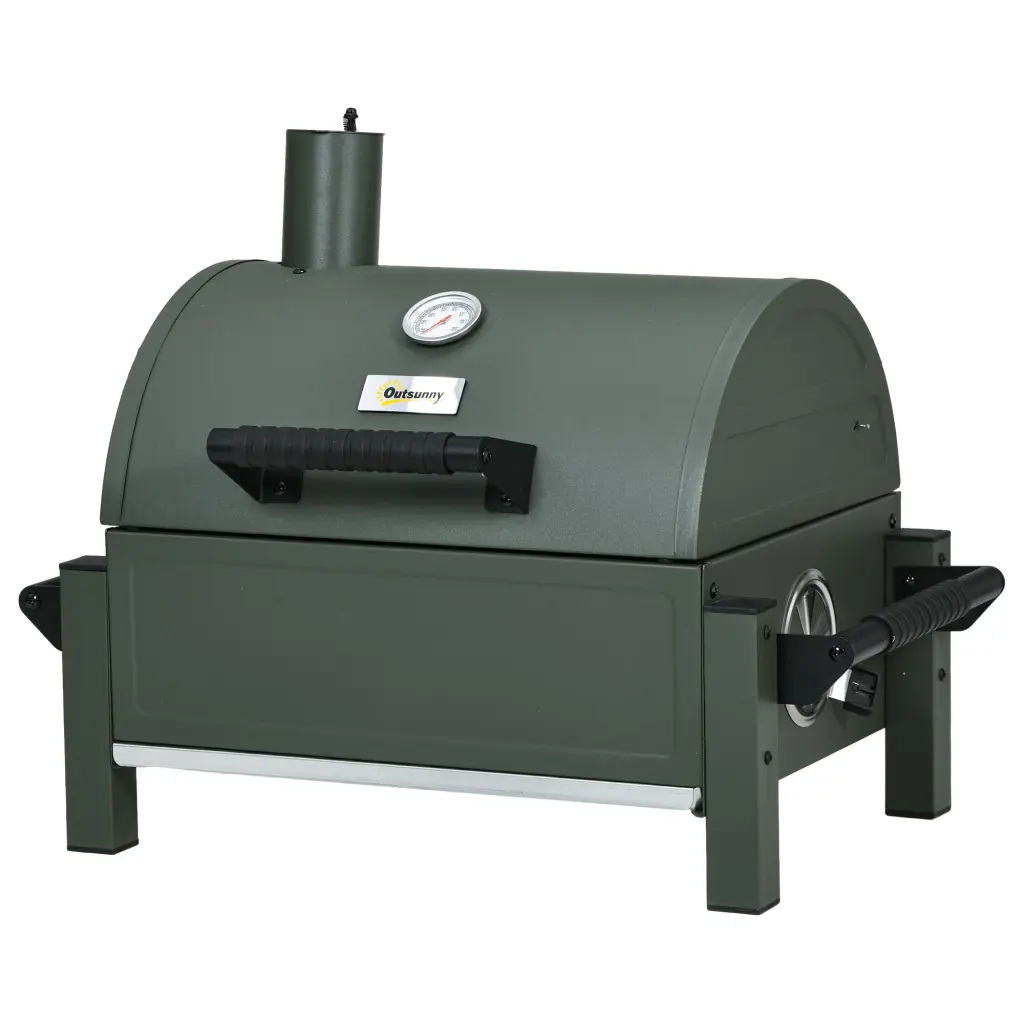 Outsunny Charcoal BBQ Grill 235 Sq.. Cooking Area aosom business