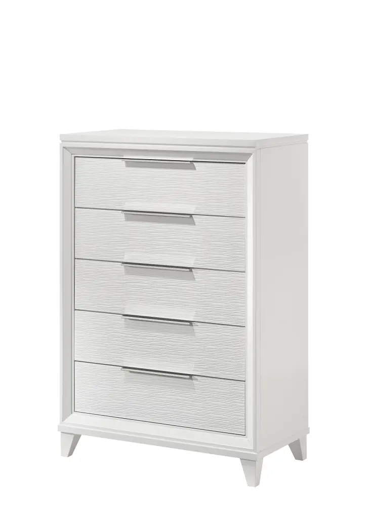 Cressida Chest White White Timber crown mark inc