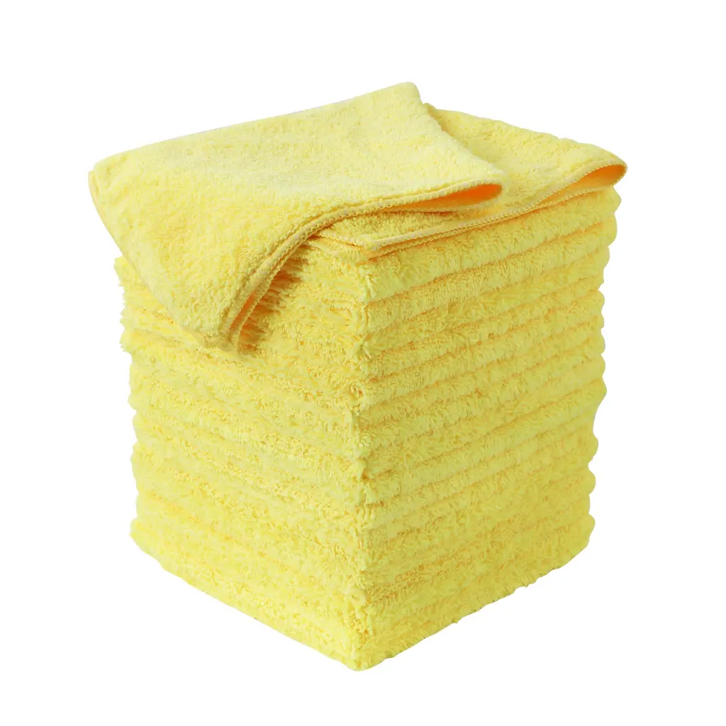 Microfiber Towel Highly Absorbent Car Cleaning Kitchen and Crystal Care w2071