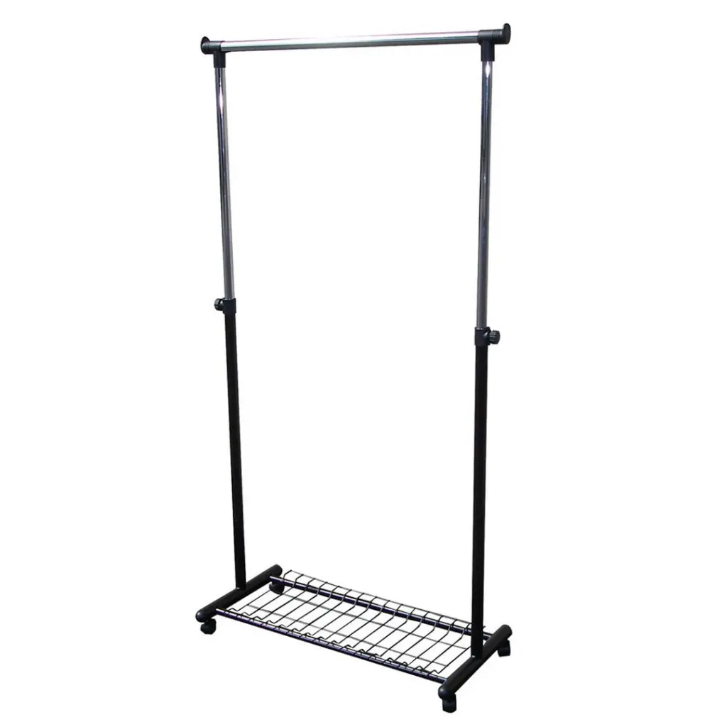 66 Inches Tall Metallic Coat Rack Black Finish Black Timber Coat Stand california home