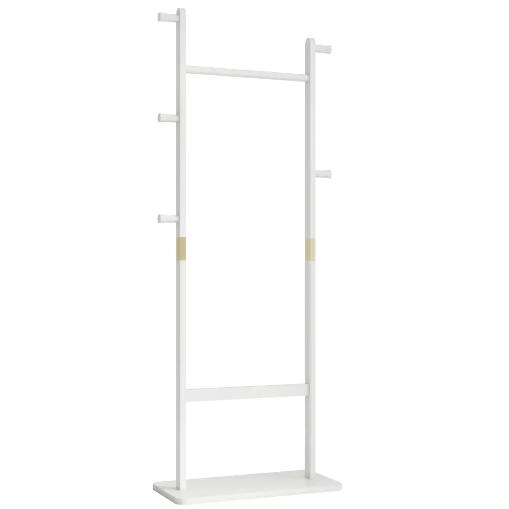 Solid Wood Coat Rack Hanger 23.6x11x64.1 Inches Eco-Friendly star nest furniture