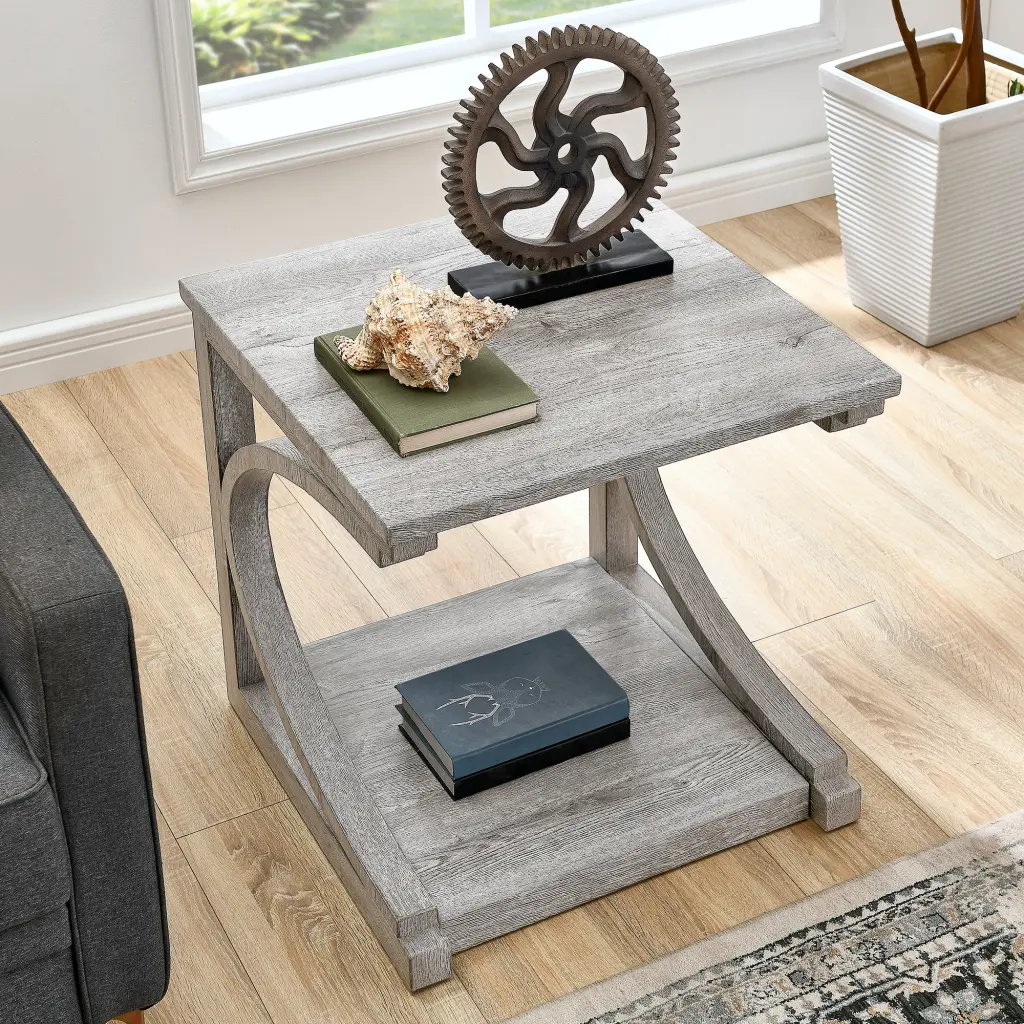 Unique Coffee Table Solid Timber 23.8 Inch Modern Design chuangyuan wood industry