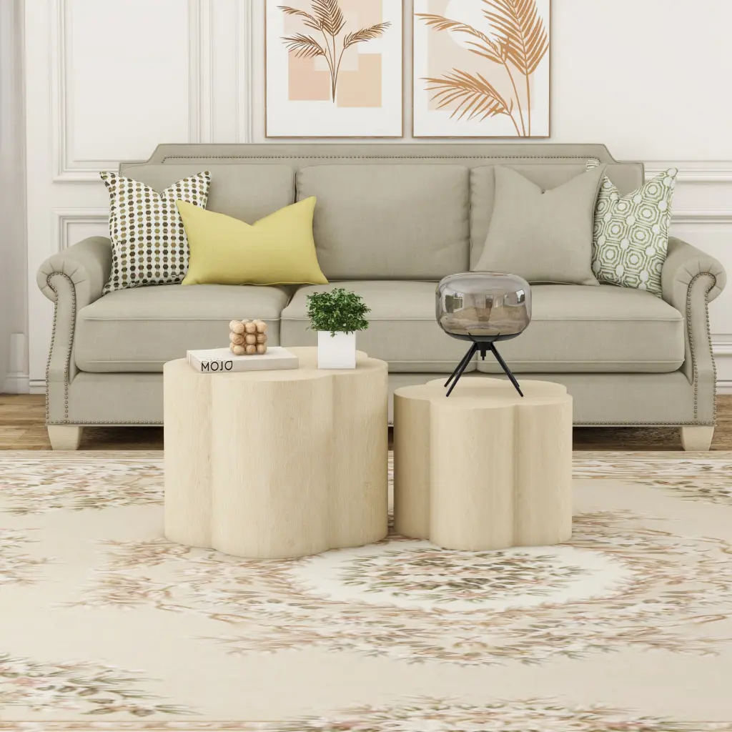 Coffee Table Set 2 Cloud Coffee Table Nesting Coffee Table End Table rnb