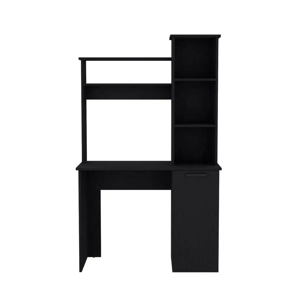 Computer Desk Dumas Black Stationery Desk Engineered Wood treevol furniture