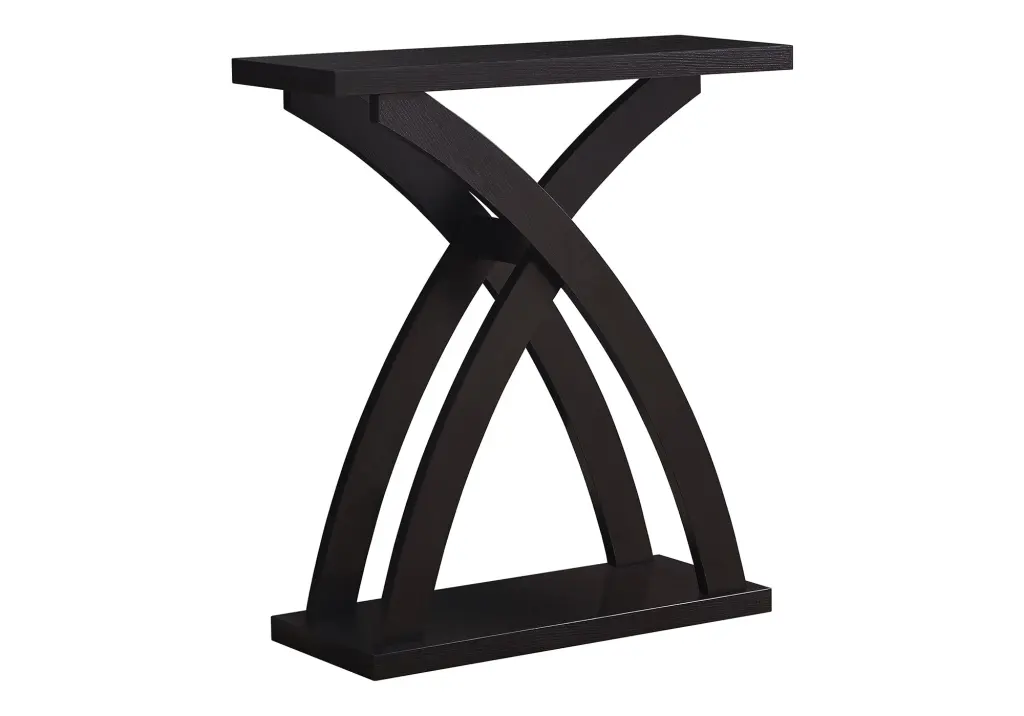 Accent Table Console Entryway Narrow Sofa Living Room Bedroom Brown 8th street living