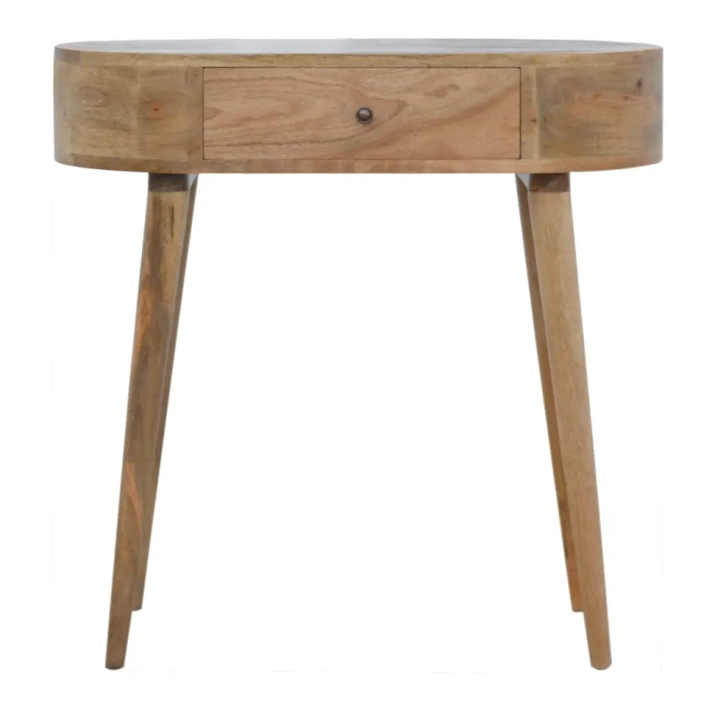 Albion Console Table Oak Solid Timber Modern Design artisan furniture