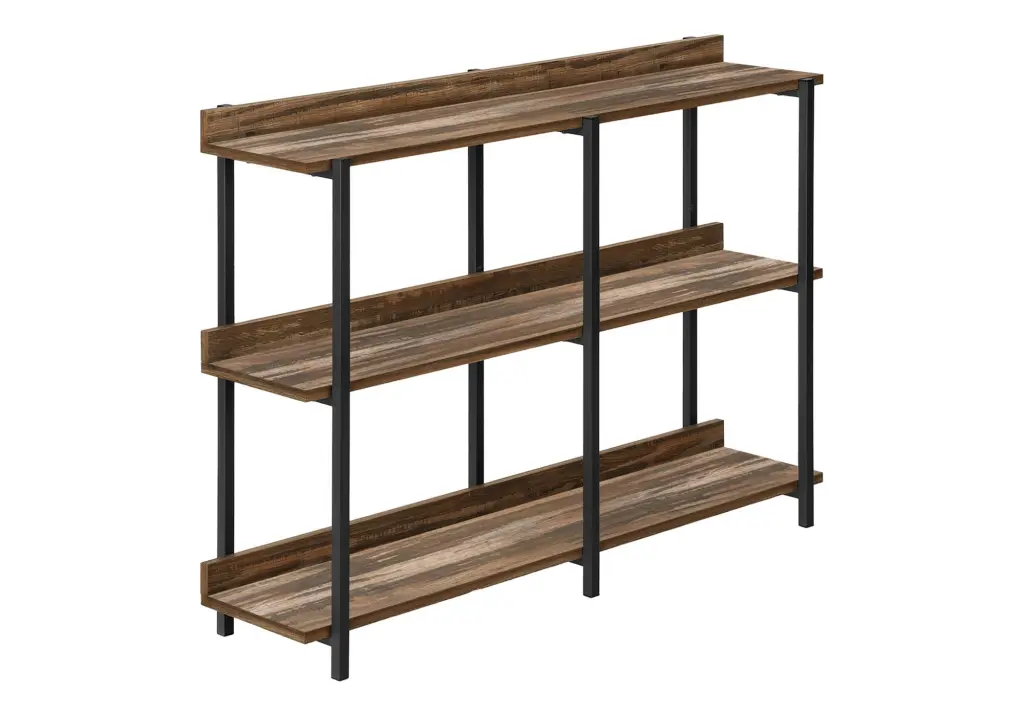 Accent Table Console Entryway Narrow Sofa Table Living Room Bedroom Brown Wood b2710
