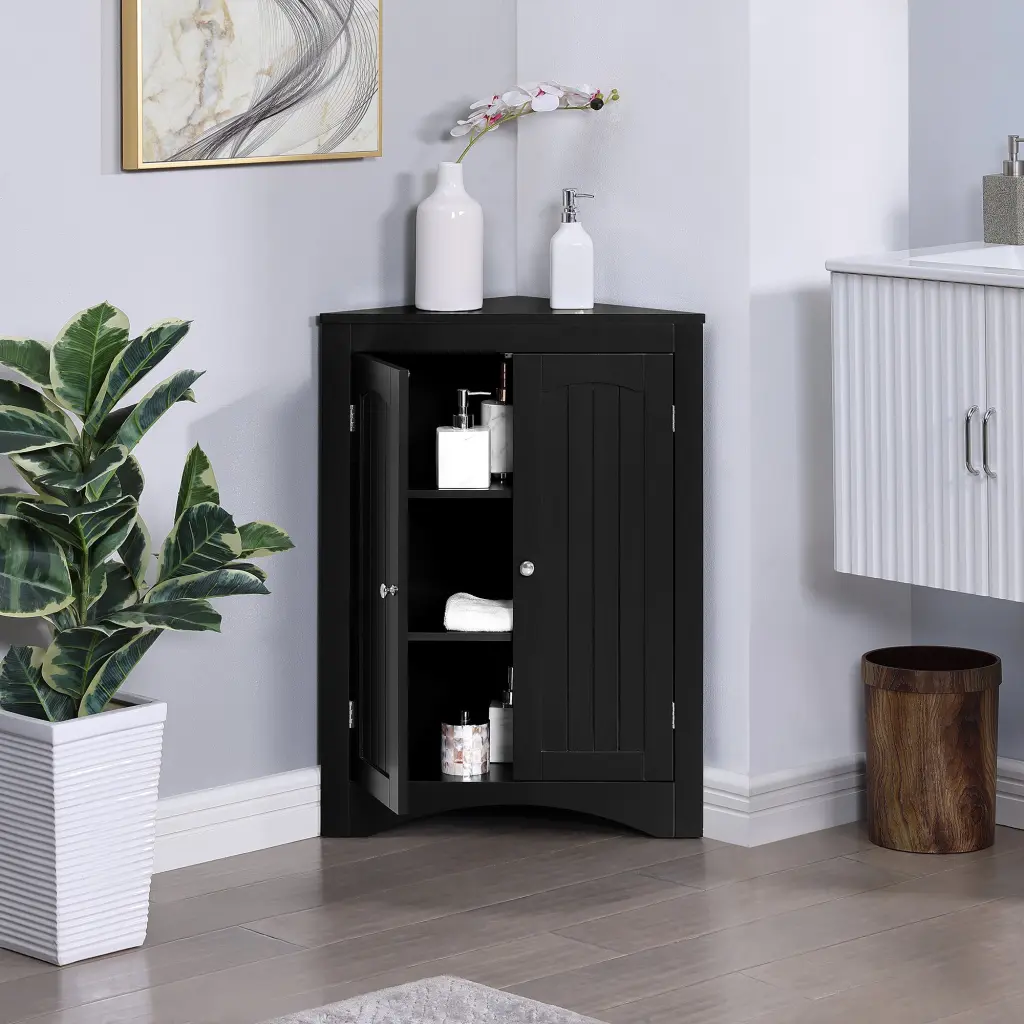 Sideboard Cabinet Corner Bathroom Floor Storage Cabinet Door rnb