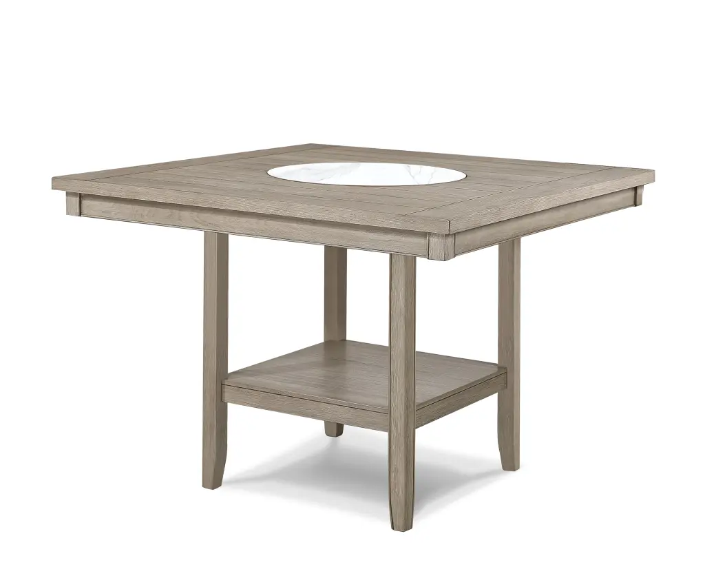 Contemporary Transitional Counter Height Dining Table 20 Inch Farmhouse Style Kitchen Table kanepe